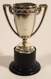 Tennis XL Agency Silver Look 3 5/8" Tall Plastic Toy Trophy