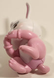 Freefa Finger Puppets Pink and White Bunny Rabbit 5 1/2" Talking Toy Figure