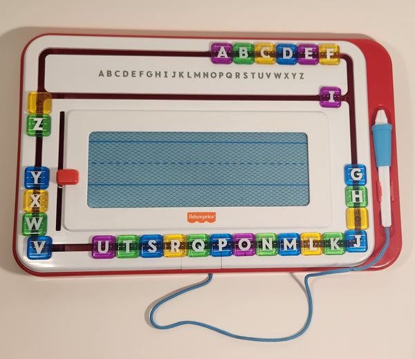 2019 Fisher Price Think & Learn Alpha Slide Erase Writer Toy