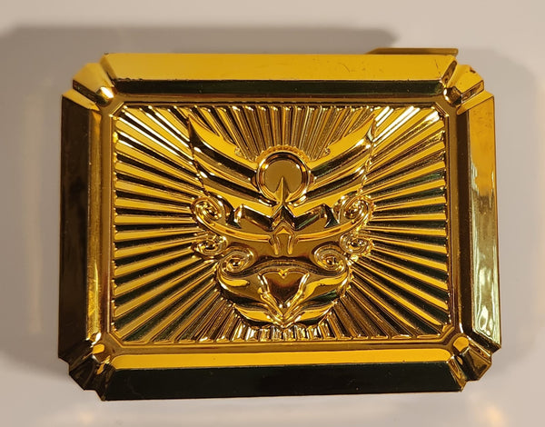 2012 Bandai SCG P.R. Power Rangers Tensou Sentai Goseiger Gosei Gold Card Holder Plastic Toy With Belt Clip
