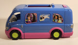 2004 Origin Products Polly Pocket Disco Party Bus Blue Van Toy Vehicle with Sound