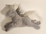 2022 Douglas The Cuddly Toy Grey and White Unicorn 12" Stuffed Plush Toy