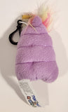 Fun 2 Play Toyz Poonicorns Purple Unicorn Poop 4" Stuffed Plush Clip On Toy
