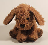 2002 KYCE Inc Brown Dog 7" Stuffed Plush Toy