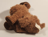 2002 KYCE Inc Brown Dog 7" Stuffed Plush Toy