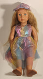 Battat OG Our Generation Doll Rainbow Dress with Hat Blonde Hair 18" Toy Doll with Opening and Closing Eyes