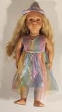 Battat OG Our Generation Doll Rainbow Dress with Hat Blonde Hair 18" Toy Doll with Opening and Closing Eyes