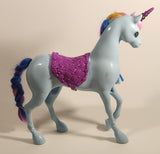 2015 Mattel Barbie Dreamtopia Blue Rainbow Hair Unicorn Doll Toy Figure