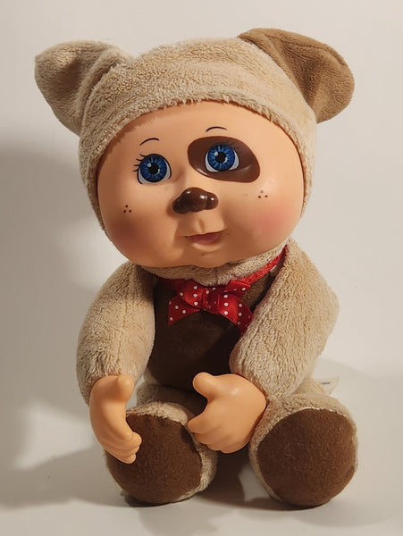 2020 Jazwares CPK Cabbage Patch Kids Cuties Baby in Brown Puppy Dog Costume 11" Stuffed Plush Toy Doll
