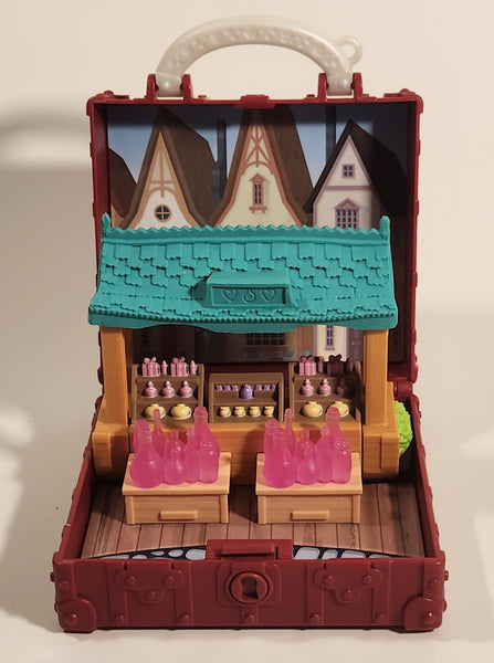 2018 Disney Hasbro Pop Up Adventures Frozen Town Village Set Toy