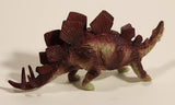 Decopac Red and Green Stegosaurus Dinosaur Toy Figure