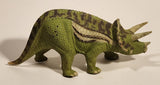 1975 Invicta Plastic Ltd British Museum (Nautical History) Triceratops Green Triceratops Dinosaur Toy Figure