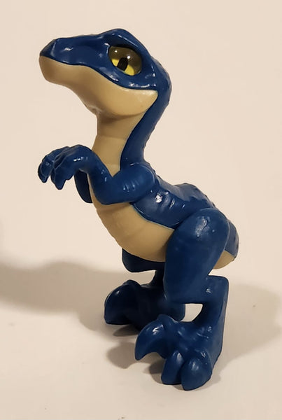 Uni & Amblin Jurassic World Park Velociraptor Blue Dinosaur Toy Figure