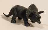 Grey and Blue Triceratops Dinosaur Toy Figure