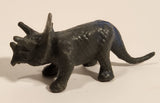 Grey and Blue Triceratops Dinosaur Toy Figure