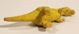 Yellow Parasaurolophus Dinosaur Toy Figure
