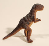 Brown Grey Orange Tyrannosaurus T-Rex Dinosaur Toy Figure