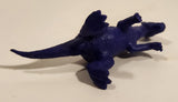 1990s Panini Moropus Purple Prehistoric Dinosaur Toy Figure