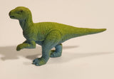 Green and Blue Velociraptor Dinosaur Toy Figure