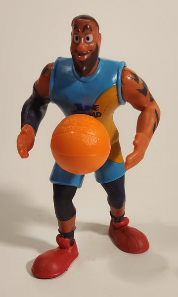 2021 McDonald's Space Jam New Legacy Lebron James 4 1/2" Tall Plastic Toy Figure