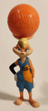 2021 McDonald's Space Jam New Legacy Lola Bunny 4 1/2" Tall Plastic Toy Figure with Ball