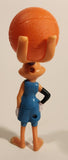 2021 McDonald's Space Jam New Legacy Lola Bunny 4 1/2" Tall Plastic Toy Figure with Ball