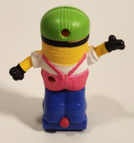 2022 McDonald's USC Illumination Minions The Rise of Gru Minion Roller Skater Stuart 3 1/4" Tall Plastic Toy Figure