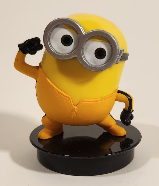 Snapco Universal City Studios Minions The Rise of Gru 2 1/4 Tall Cineplex Movie Theatre Drink Topper Toy Figure