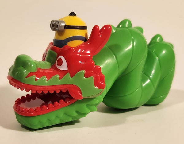 2022 McDonald's USC Minions The Rise of Gru Otto's Dragon Rider 4" Long Plastic Toy Figure