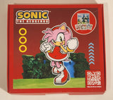 2023 McDonald's Sega Sonic The Hedgehog 2 Movie Amy Sticker Board and Stickers in Box