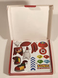 2023 McDonald's Sega Sonic The Hedgehog 2 Movie Amy Sticker Board and Stickers in Box