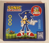 2023 McDonald's Sega Sonic The Hedgehog 2 Movie Sonic Sticker Board and Stickers in Box
