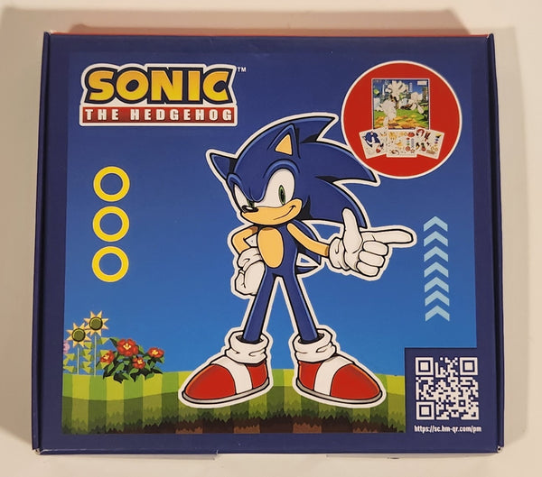 2023 McDonald's Sega Sonic The Hedgehog 2 Movie Sonic Sticker Board and Stickers in Box
