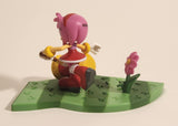 Just Toys Sonic The Hedgehog Series 3 Craftable Buildable Amy with Hammer on Grass Toy Action Figure