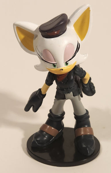 2023 Netflix Sega Sonic Prime Sonic The Hedgehog Rogue The Bat Toy Figure on Stand