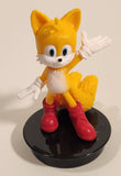 2022 Snapco Paramount Pictures Sonic The Hedgehog 2 Tails 2 3/8" Tall Cineplex Movie Theatre Drink Topper Toy Figure