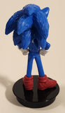 2022 Snapco Paramount Pictures Sonic The Hedgehog 2 Sonic 3" Tall Cineplex Movie Theatre Drink Topper Toy Figure