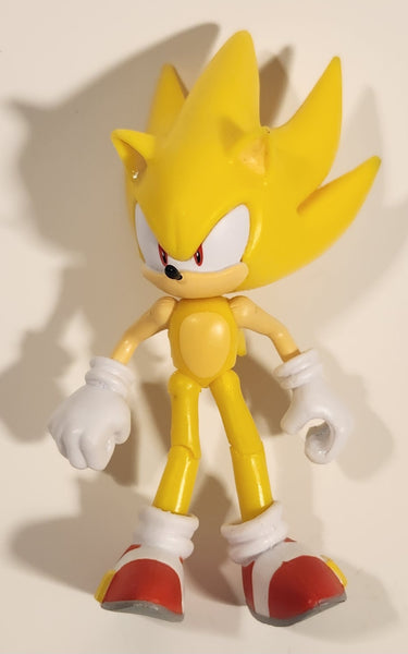 Jakks Sega Sonic The Hedgehog Super Sonic 5" Tall Toy Figure