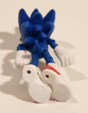 2022 Jakks Sega Sonic The Hedgehog 2 Movie Sonic 4 1/4" Tall Toy Figure with Map and Coin Pouch