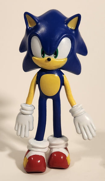2022 Bend Ems Sega Sonic The Hedgehog 4 1/2" Tall Bendable Toy Figure