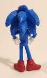 2022 Snapco Paramount Pictures Sonic The Hedgehog 2 Sonic 3" Tall Cineplex Movie Theatre Drink Topper Toy Figure No Base