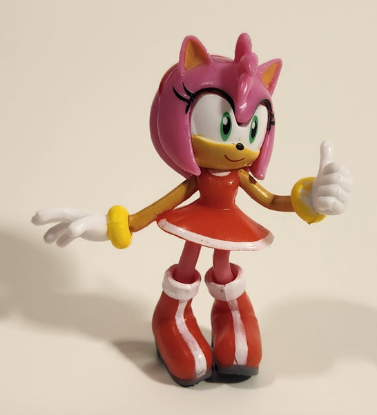 Forever Clever Sega Sonic The Hedgehog Amy 2 3/4" Tall Toy Figure