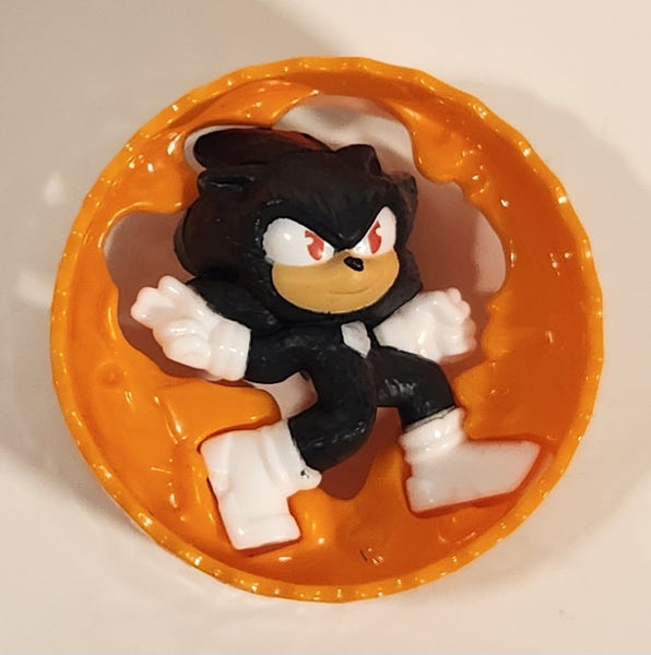 2024 McDonald's Sega Sonic The Hedgehog 3 Movie Shadow the Hedgehog Orange Roller Toy Figure