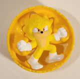 2024 McDonald's Sega Sonic The Hedgehog 3 Movie Super Sonic Yellow Roller Toy Figure