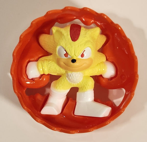 2024 McDonald's Sega Sonic The Hedgehog 3 Movie Super Sonic Red Roller Toy Figure