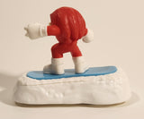 2022 McDonald's Sonic The Hedgehog 2 Movie Knuckles The Echidna 3" Tall Plastic Toy Figure