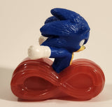 2022 McDonald's Sonic The Hedgehog 2 Movie Sonic 2 1/4" Tall Plastic Toy Figure