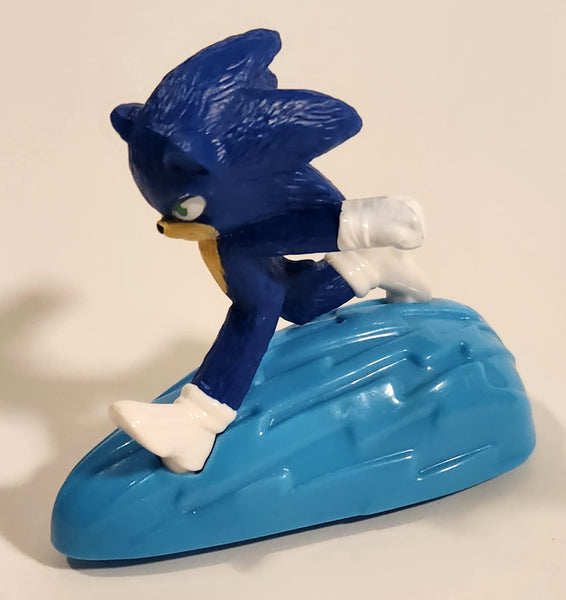 2022 McDonald's Sonic The Hedgehog 2 Movie Sonic 3" Tall Plastic Toy Figure
