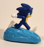 2022 McDonald's Sonic The Hedgehog 2 Movie Sonic 3" Tall Plastic Toy Figure