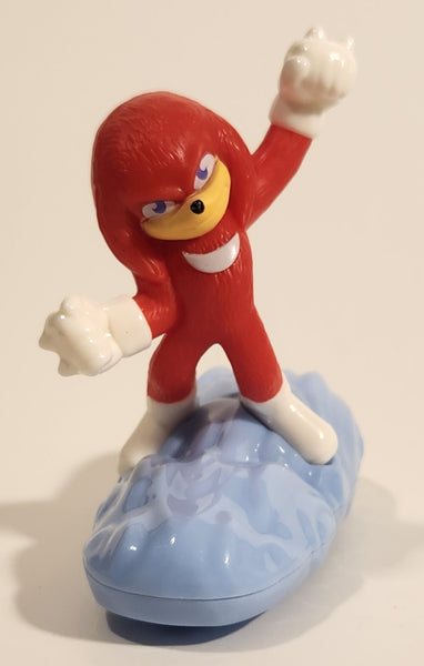 2022 McDonald's Sonic Knuckles the Echidna 3" Tall Hard Plastic Toy Figure